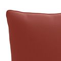 vidaXL 4-dielne vankúše na chrbát PUTTEN 4 pcs 100% polyester Červená