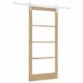 vidaXL Posuvné dvere ORKDAL Prírodná 93 x 202 cm