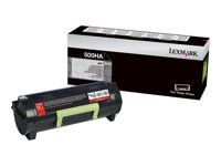 Vysoká výťažnosť - čierna - originálna - kazeta s farbivom LCCP - pre Lexmark MS310d, MS310dn, MS312dn, MS315dn