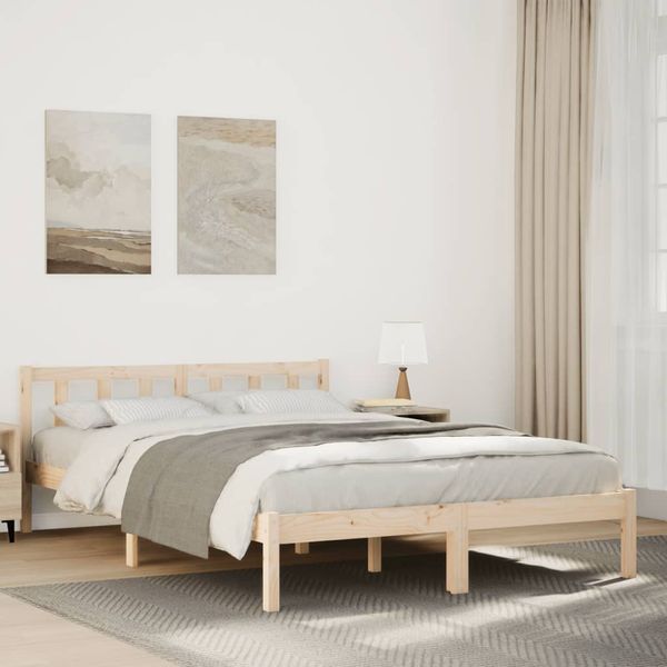 vidaXL Extra dlhá posteľ bez matraca 140x220 cm masívna borovica