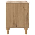 vidaXL Nočný stolík Dub artisan 62 x 34,5 x 48 cm Kompozitné drevo