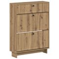 vidaXL Skriňa na topánky EDE 78 x 24 x 103 cm Kompozitné drevo