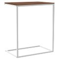 vidaXL Príručný stolík biely 55x35x66 cm spracované drevo