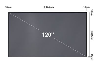 Epson plátno Laser TV 120'' Screen - ELPSC36