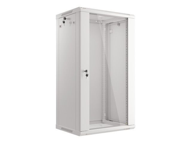 LANBERG 19'' RACKOVÁ SKRIŇA PRO MONTÁŽ NA STENU 22U/600X450 (FLAT PACK) ŠEDÁ V2