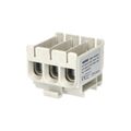 Svorka univerzálna UK 50/3x1 A, 160A, 3pól., AL/CU, krytá, sivá, na DIN