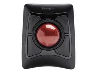 Guľový ovládač - pravák a ľavák - optický - 4 tlačidlá - bezdrôtový - 2,4 GHz, Bluetooth 5.0 LE - Bluetooth USB adaptér - čierna