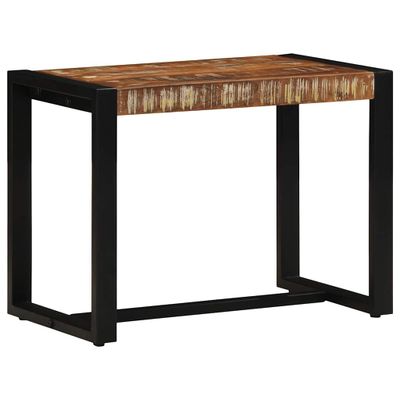 vidaXL Lavica viacfarebná 60x35x45 cm masívne recyklované drevo