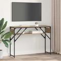 vidaXL Konferenčnýstolík Remeselný dub Kompozitné drevo 105x30x75cm