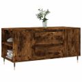 vidaXL Konferenčný stolík dymový dub 102x44,5x50 cm kompozitné drevo