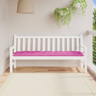 vidaXL Podložka na záhradnú lavičku 180x50x7 cm, oxfordská látka