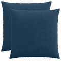 vidaXL Poťah na podložku 2 pcs HEERLEN Námornícka modrá 60 x 60 cm