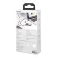 Rozbočovač 4v1 Baseus Metal Gleam Series, USB-C na USB 3.0 + USB 2.0 + HDMI + USB-C PD