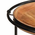 VidaXL Príručný stolík Ø55x60 cm Akácia z masívneho dreva