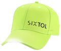 Kšiltovka s LED svetlom B-CAP 25lm, nabíjacia, USB, univerzálna veľkosť, fluorescentne zelená SIXTOL