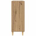vidaXL Servírovacia skriňa Remeselný dub 34 x 69.5 x 90 cm