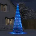 vidaXL LED vianočný stromček 1028 LED modré 403 cm