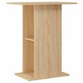 vidaXL Stojan na akvárium, dub sonoma, 60,5x36x72,5 cm, umelé drevo