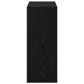 vidaXL Servírovacia skriňa Čierny dub 60 x 33,5 x 84 cm