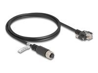M12 Cable A-coded 8 pin female to RJ45 p
