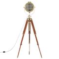 vidaXL Lampa na statíve, mangový masív 165 cm
