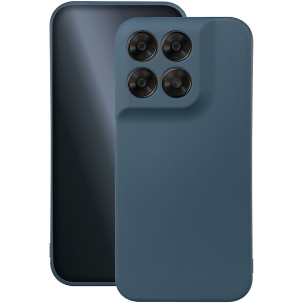 Silikónové puzdro pre Motorola Moto G67 5G / G77 5G tmavomodrá