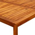 vidaXL Záhradný konferenčný stolík 110x110x45 cm akáciový masív