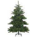 vidaXL Umelý Sklápací Vianočný Stromček Zelená 150 cm PVC a oceľ