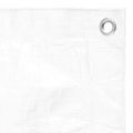 vidaXL Plachta 180 g/m² 3x6 m biela HDPE