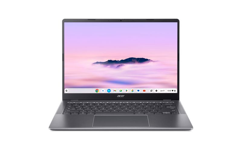 Acer Chromebook Plus 514/CB514-6HT-32YA/3-N355/14''/FHD/T/8GB/256GB/UHD/Chrome/Gray/2R
