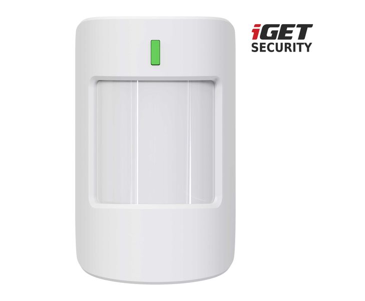 iGET SECURITY EP1 - bezdrôtový pohybový PIR senzor pre alarm M5, vysoká výdrž batérie až 5 rokov, 1 km