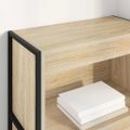 vidaXL Knižnica 60 x 30 x 121 cm Kompozitné drevo Sonoma