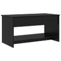 vidaXL Konferenčný stolík Čierny dub 80 x 50,5 x 41,5 cm