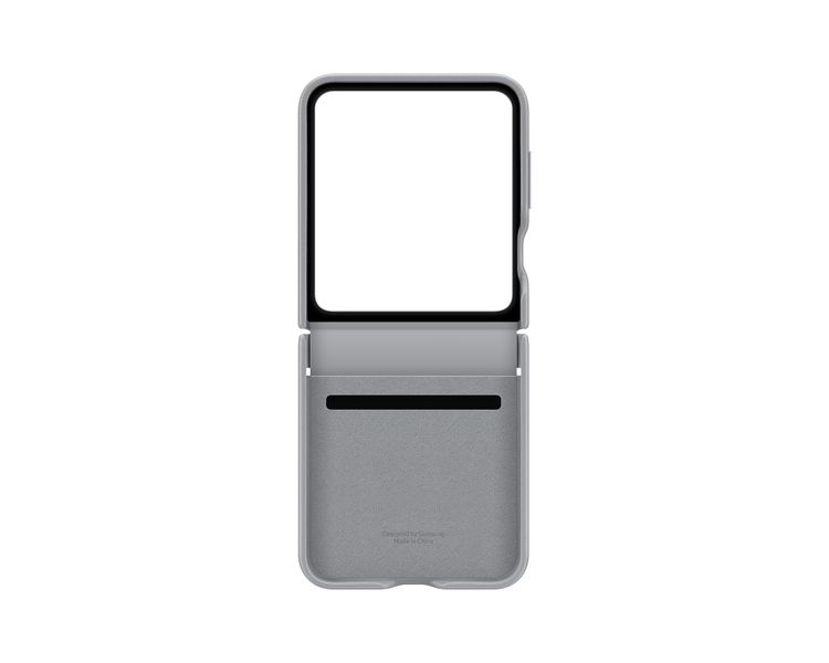 Samsung Ochranný kryt z vegánskej kože pre Flip 6 Gray