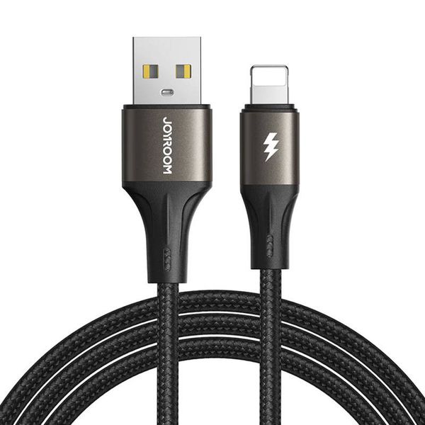 Kabel USB do Lightning Joyroom SA25-AL3 / 3A / 1,2m (czarny)