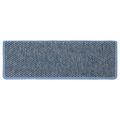 vidaXL Samolepiace nášľapy na schody vzhľad sisal 15ks 65x21x4cm modré