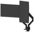Neomounts  DS70-250BL2 Neomounts NEXT Slim Desk Mount, double display (topfix clamp/grommet), black Držák, VESA, stolní, pro 2 ploché/zakrivené monitory, úhloprícka 17–32", náklon 90°, otácení 180°, rotace 360°, nosnost 18kg, cer