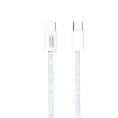 Kábel XO NB-Q260B PD USB-C - USB-C 1,5 m biely 60W