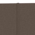 vidaXL Nástenné panely 12 ks sivohnedé 90x15 cm látka 1,62 m²