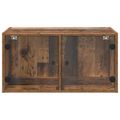 vidaXL Nástenné skrinky 2 ks 68 x 37 x 35 cm Kompozitné drevo