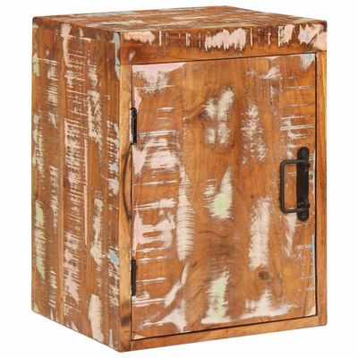 vidaXL Nočný stolík Hnedá 35 x 33 x 48 cm Recyklovaný masív