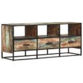 vidaXL TV skrinka 110x30x45 cm recyklovaný masív