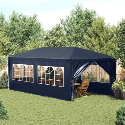 vidaXL Párty stan 3x6 m, modrý