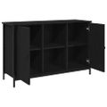 vidaXL Zostava TV skriniek 101 x 35 x 65 cm Čierny dub