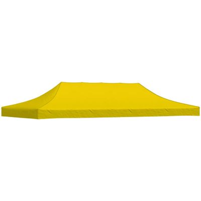 vidaXL Strecha na párty stan 6x3 m, žltá 270 g/m²