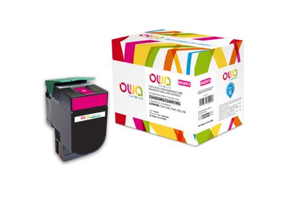 OWA Armor toner kompatibilný s Lexmark C544X2MG, 4000st, červená/magenta