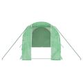 vidaXL Fóliovník s oceľovým rámom zelený 8 m² 4x2x2 m