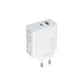 Maxlife MXTC-07-45AC PD QC charger 1x USB-C 1x USB 45W white