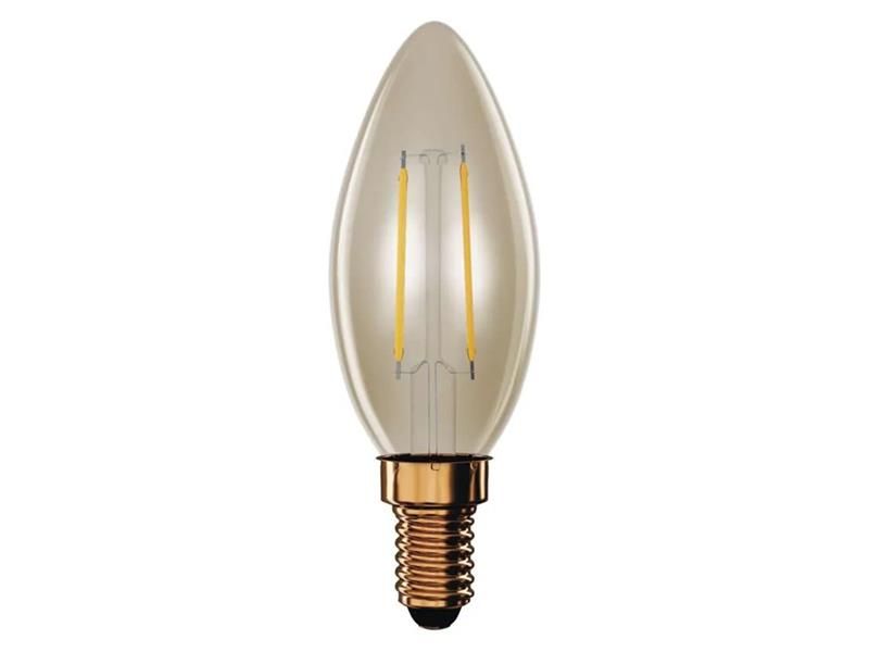 Žiarovka LED E14 2,5W sviečka biela teplá EMOS Z53012 Vintage