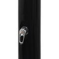 vidaXL Solárna sprcha čierna 196 cm 40 l